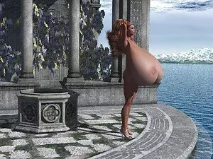 Ein topless Teen kos ...